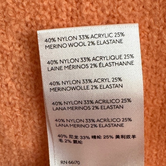 NWT Anthropologie Naomi Sweater in Peach, Size XS - Picture 11 of 11